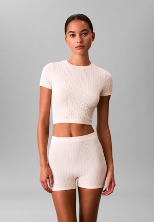 EMBLEM SEAMLESS   - Nachtwäsche Hose - ivory