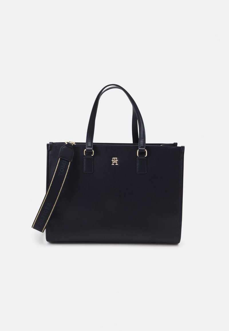 Tommy Hilfiger MONOTYPE TOTE - Handtasche - space blue/dunkelblau 