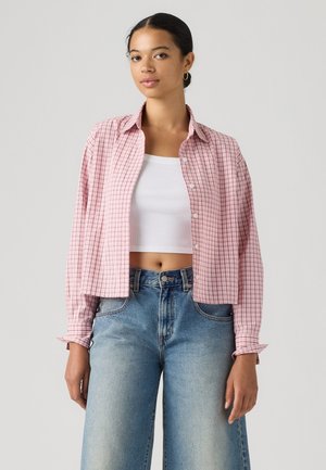 Levi's®, CROPPED - Риза - almeta plaid powder pink