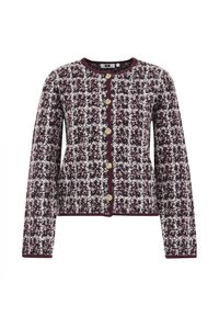 Cardigan - burgundy red