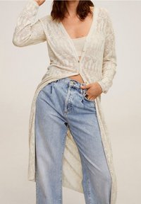 Mango Vest - light grey