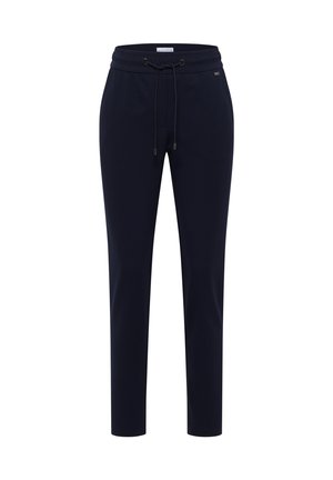 Cecil, MID-WAIST SLIM-LEG PANTS IN A CASUAL FIT - Pantalon de survêtement - urban dark blue