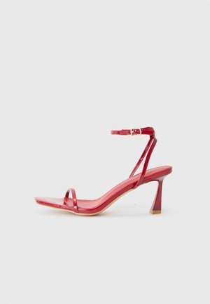 BREA - Sandaler med høye hæler - red