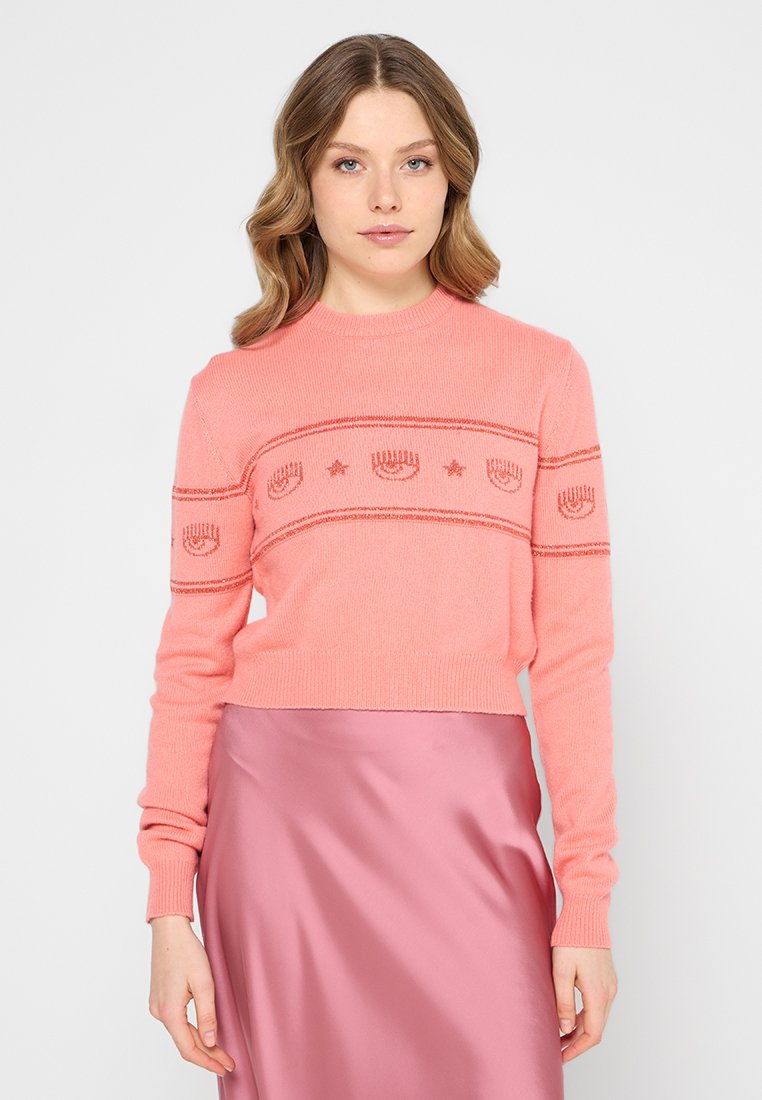 CHIARA FERRAGNI Trui koraalrood CHIARA FERRAGNI Trui koraalrood