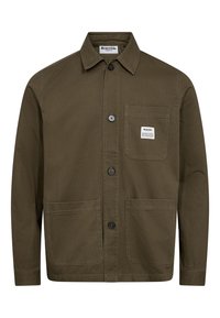 Twill Overshirt - Skjorter - sand