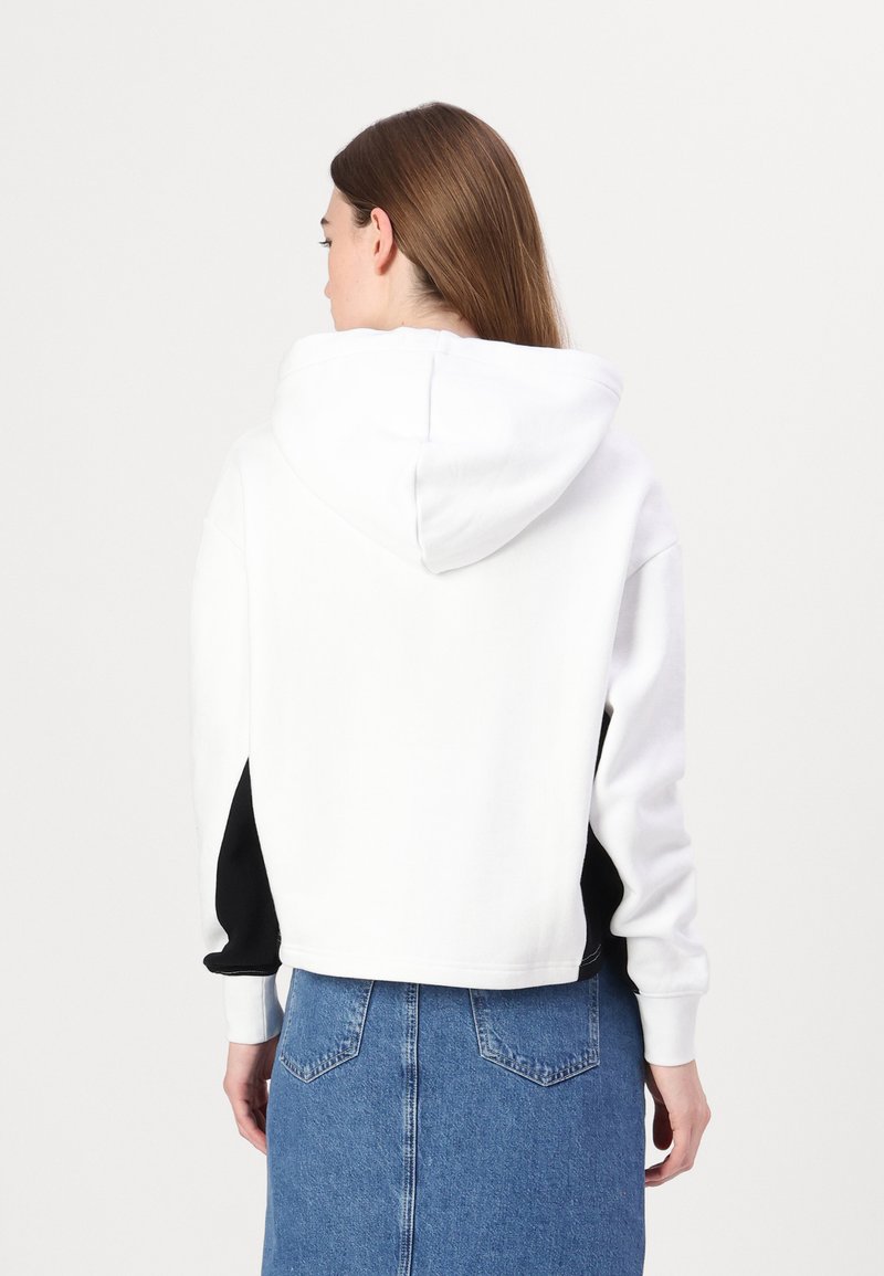 Karl Lagerfeld Jeans COLOUR BLOCK HOODIE Sweatshirt white