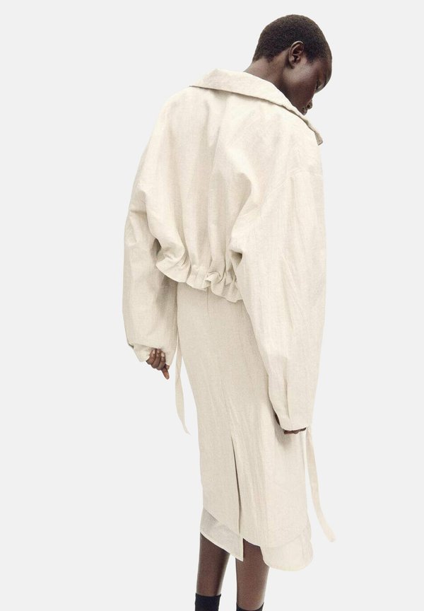 IRISE - Pencil skirt - gris clair pastel2