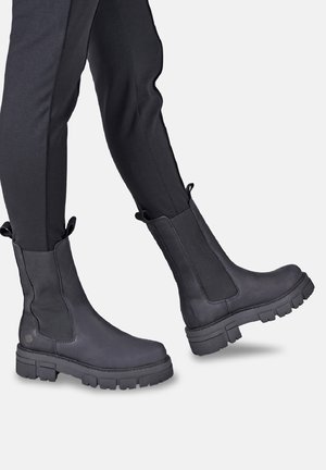 Platform boots - black