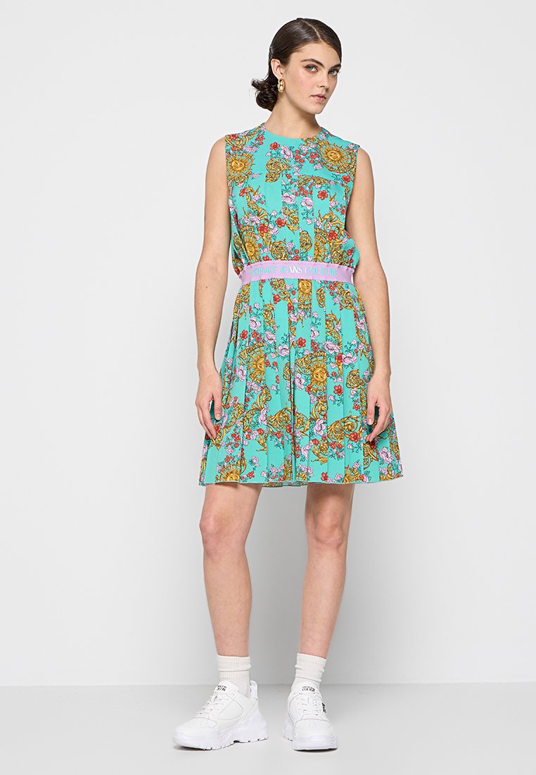 Versace Jeans Couture Jurk turquoise Versace Jeans Couture Jurk turquoise