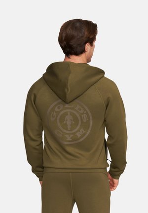 Gold's Gym GENE - Sweatjacke - dark olive