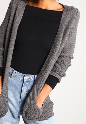 Cardigan - mottled grey