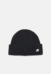 BRICE UNISEX - Kootud müts - black pure melange