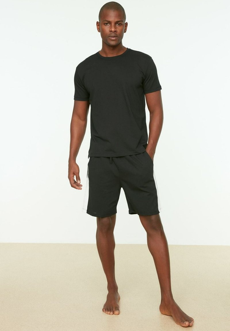 Herren Pyjamas | Trendyol Nachtwäsche Set black/schwarz - AM18178 Herren Pyjamas | Trendyol Nachtwäsche Set black/schwarz - AM18178