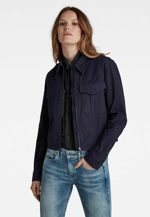 ARMY CROPPED JACKET - Giacca di jeans - warm sartho gd