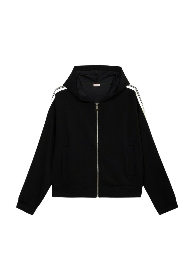 Oltre Sudadera con cremallera nero/negro - Main Image