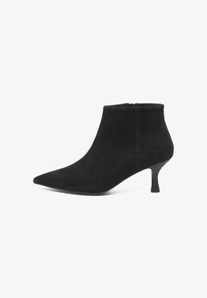 Woden VERA - Botines bajos - black