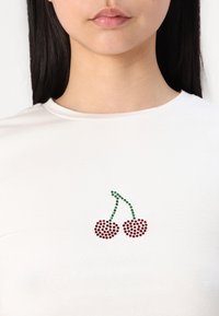 Vero Moda VMLILO BOX - Marškinėliai su spaudiniu - snow white