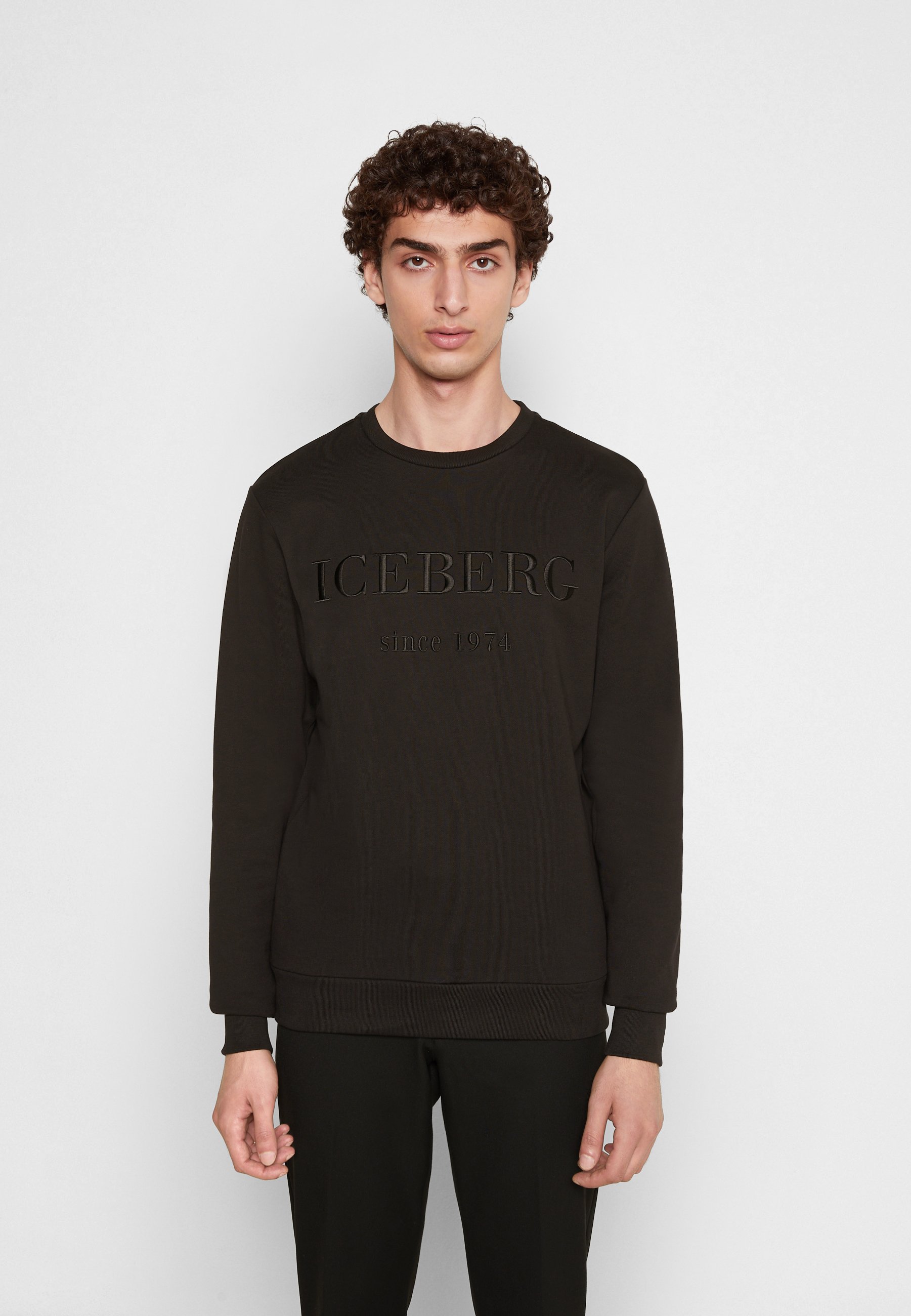 Iceberg FELPA - Sportinis megztinis - nero/juoda - Zalando.lt