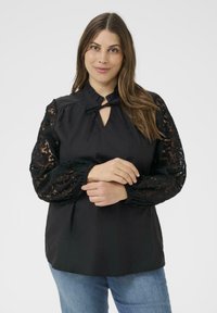 Kaffe Curve MYNTHIA   - Blouse - black deep