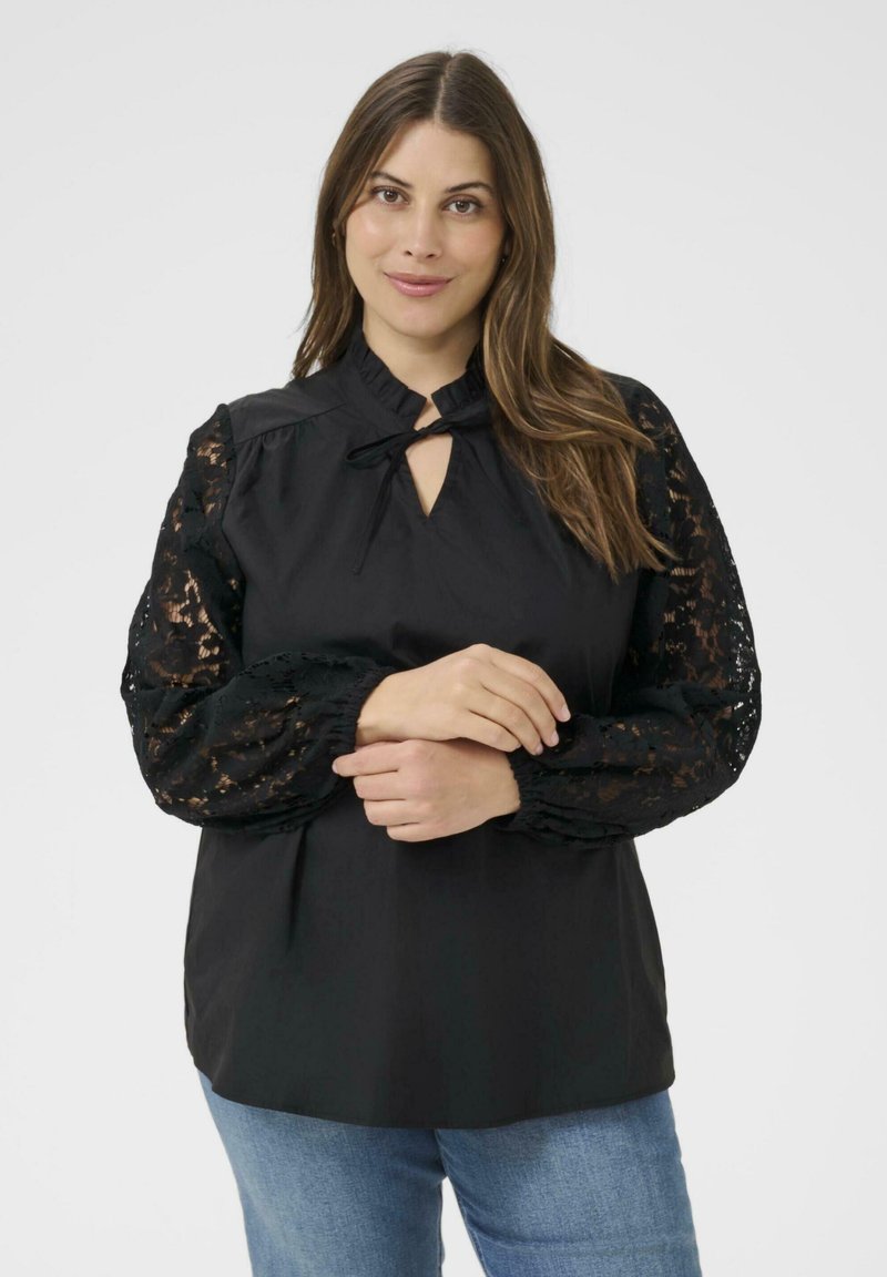 Kaffe Curve MYNTHIA   - Blouse - black deep