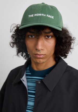ROOMY NORM - Caps - duck green washed/white