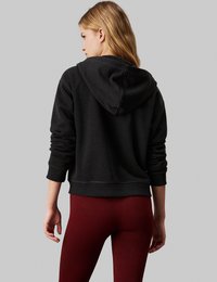Calvin Klein Performance HOODIE - Felpa con zip - charcoal heather