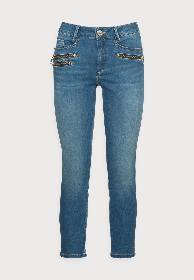 MOS MOSH Slim fit jeans blauw denim/bluedenim