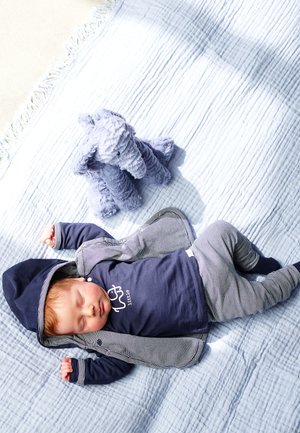 2 PCS SET - Leggings - Trousers - navy