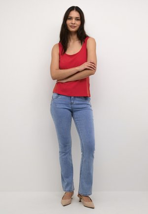 Cream, CRNAIA - Top - high risk red