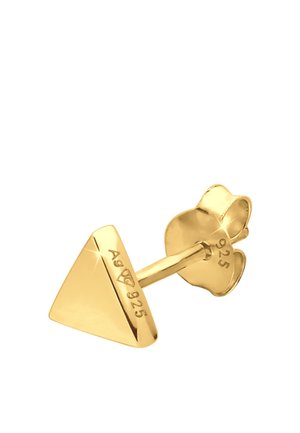 SINGLE TRIANGLE - Øreringe - gold-coloured