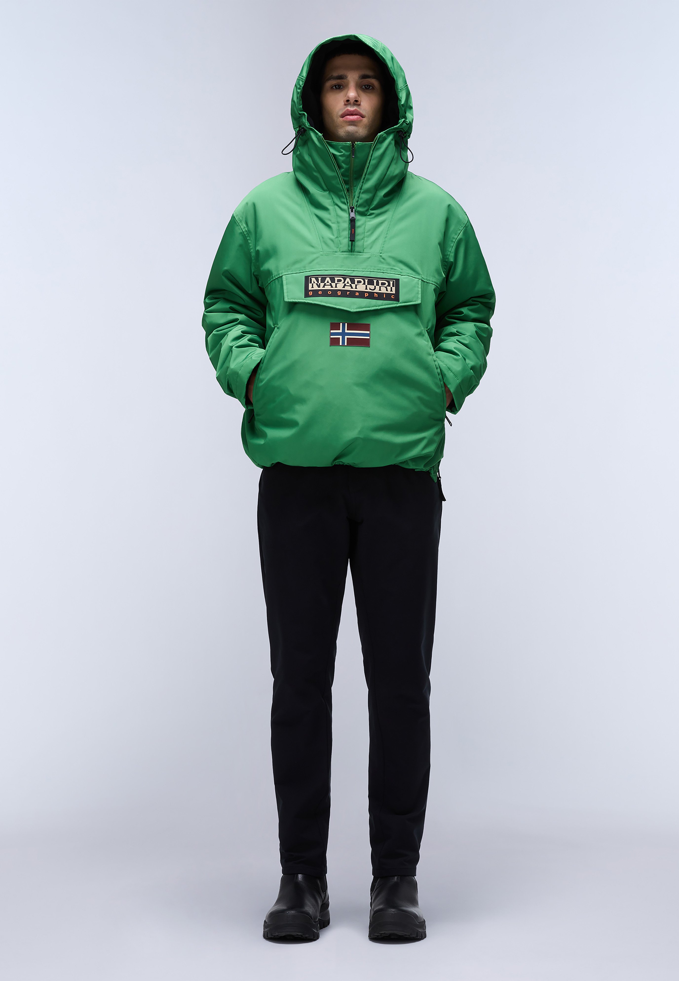 Napapijri RAINFOREST - Windbreaker - green kelly/green - Zalando