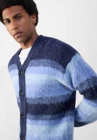Scotch & Soda CARDIGAN - Kardigan - peacoat melange