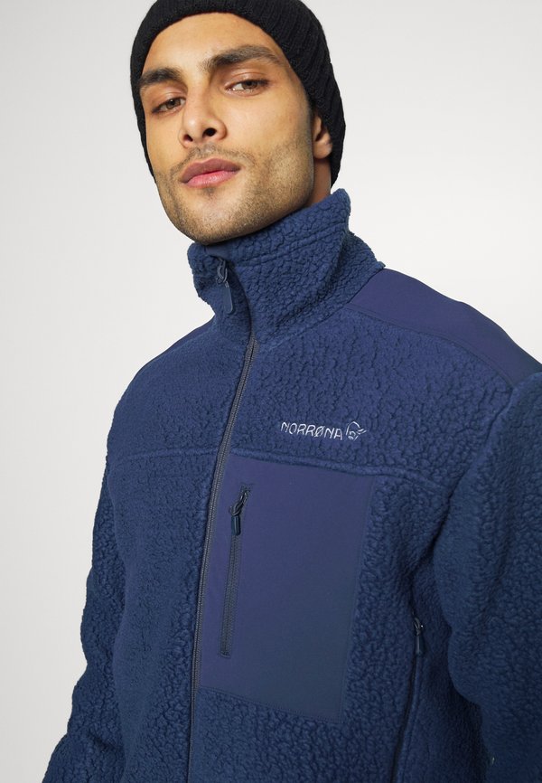 TROLLVEGGEN JACKET - Fleece jacket - indigo night2