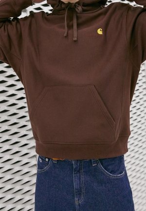 Sweat à capuche - dark brown