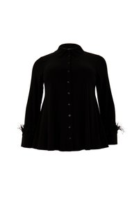 YOEK WITH BUTTONS - Chemisier - black