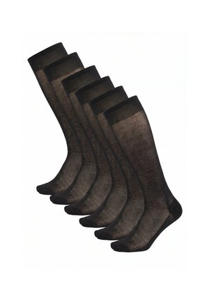 Ciocca 6 PACK - Socken - black
