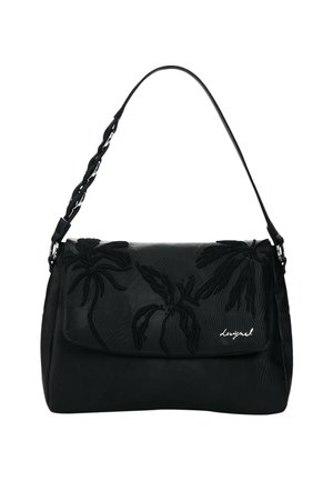 MEDIUM  WITH EMBROIDERED CHARMS - Sac à main - black