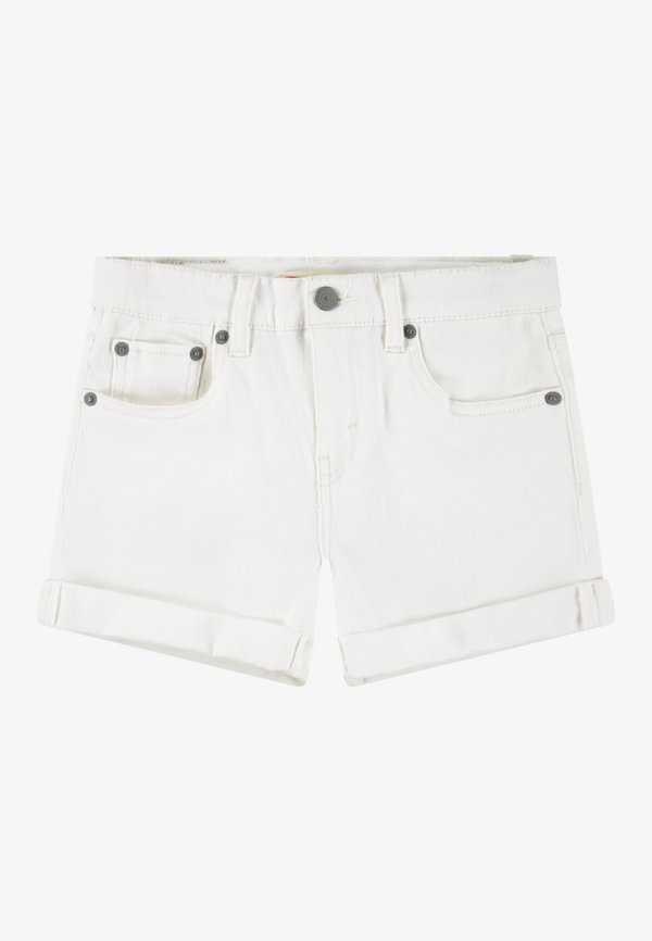 GIRLFRIEND - Denim shorts - cloud dancer - Main Image