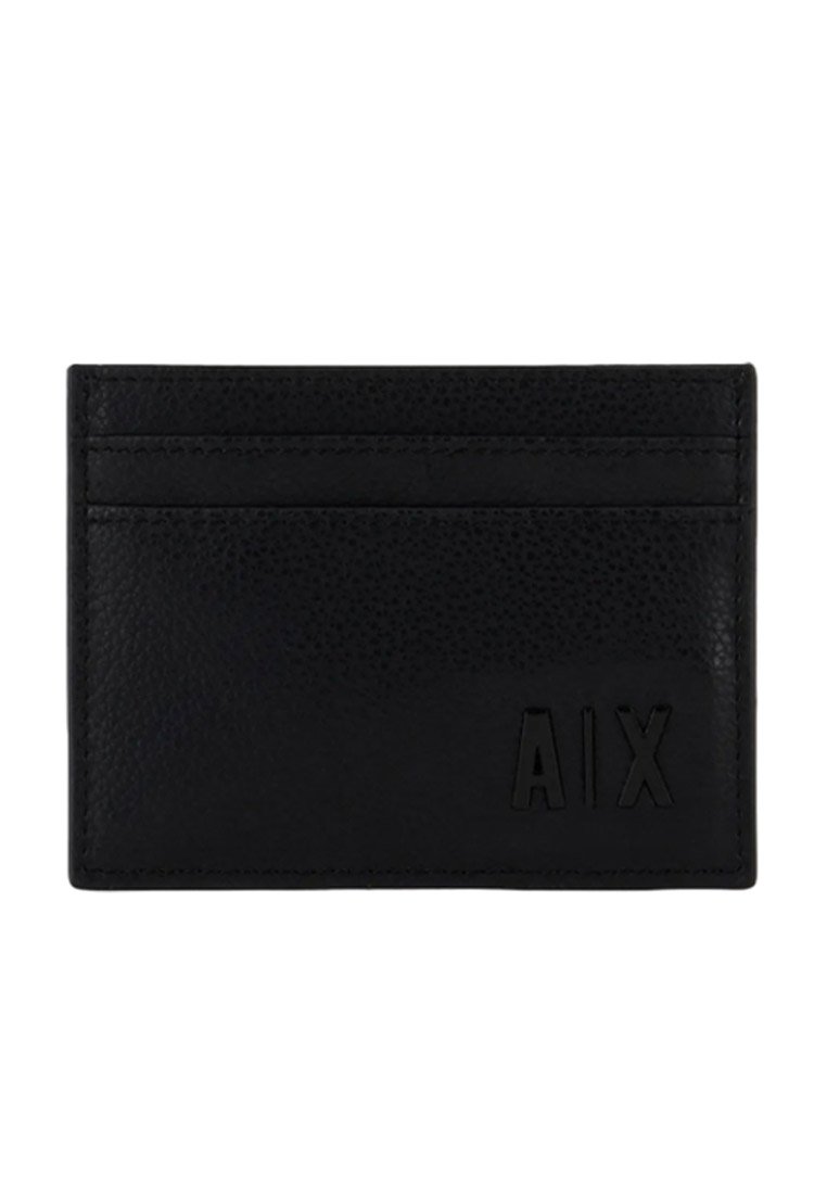 Armani Exchange Custodia per biglietti da visita - black