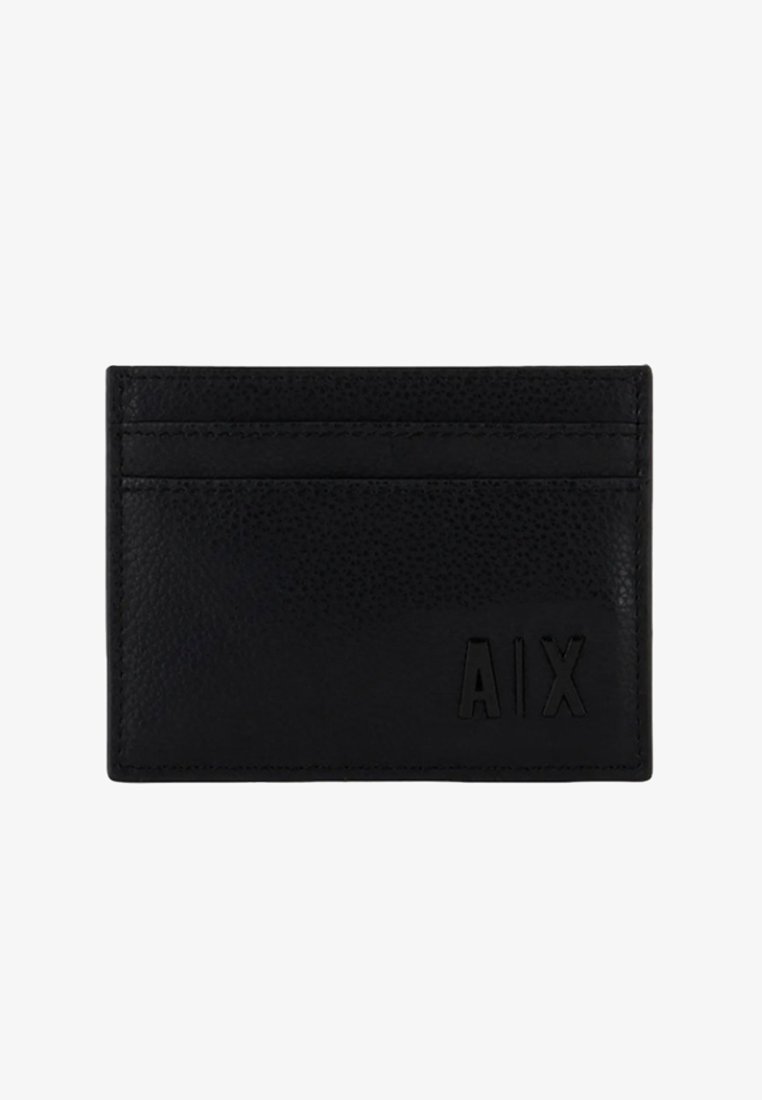 Armani Exchange Custodia per biglietti da visita - black
