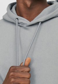 Jack & Jones JJEBRADLEY HOOD - Sportinis megztinis - ultimate grey