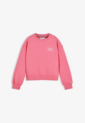 Tommy Hilfiger, TOMMY SCRIPT PRINTED SWEATSHIRT - Суитшърт - exotic pink