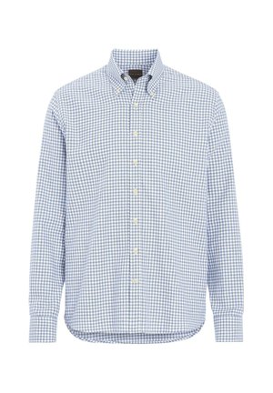 Oscar Jacobson, REG FIT BD  CHECKED SHIRT - Skjorter - country blue