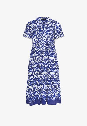 Yours Clothing, PLUS SIZE CASUAL DRESSES - Jurk - neon blue