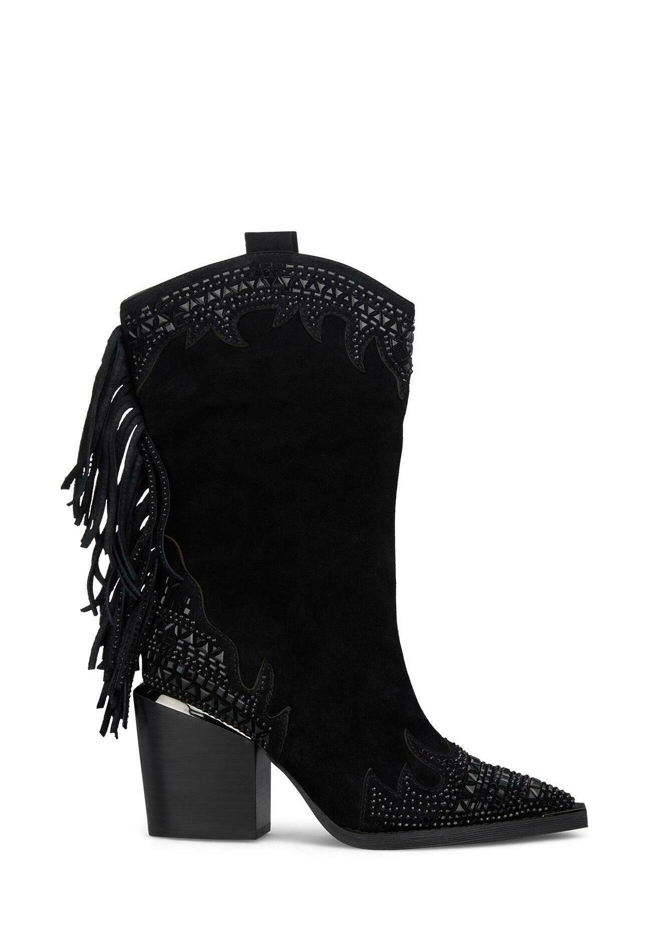 Alma en Pena Botas de tacón black/negro