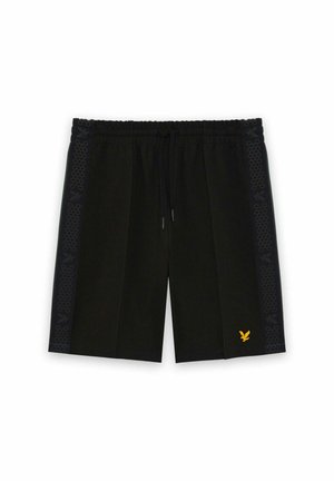 Lyle & Scott, LYLE & SCOTT MID BOTTOMS PADEL TAPED SHORTS - Trainingsbroek - z jet black