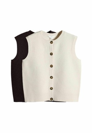 REGULAR FIT  2 PACK  - Vesta - cream chocolate brown marl