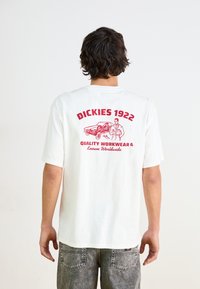 Dickies - MECHANIC TEE - Print T-shirt - white Thumbnail Image 1