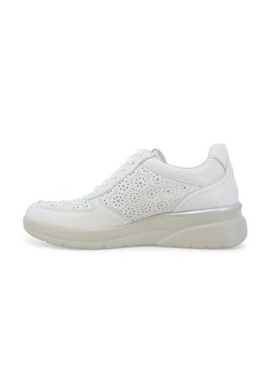 SNEAKER ZIP - Sneakers basse - bianco
