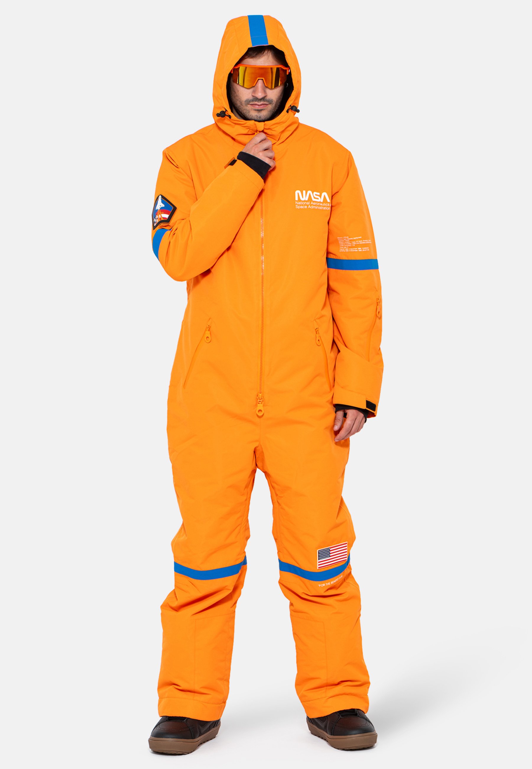 Oneskee Jumpsuit - orange nasa/orange - Zalando.ie